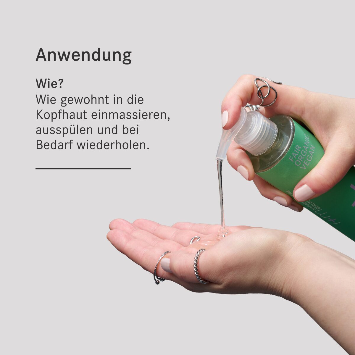 Repair & Care Shampoo von i+m Naturkosmetik
