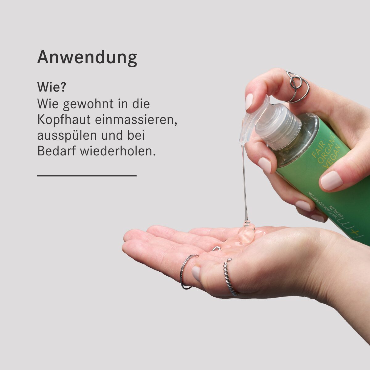 Shine & Hydrate Shampoo von i+m Naturkosmetik