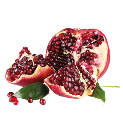 Die Granatapfel Frucht ist Rohstoff und natürlicher Inhaltsstoff von i+m Naturkosmetik - fair bio vegan.