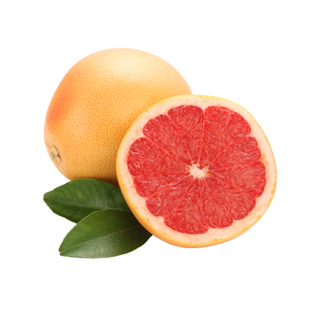 Die Grapefruit Frucht ist Rohstoff und natürlicher Inhaltsstoff von i+m Naturkosmetik - fair bio vegan.