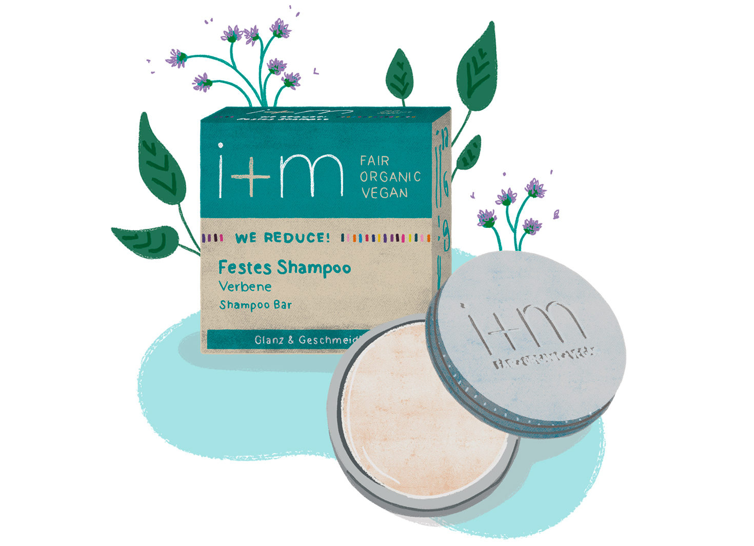 Festes Shampoo i+m
