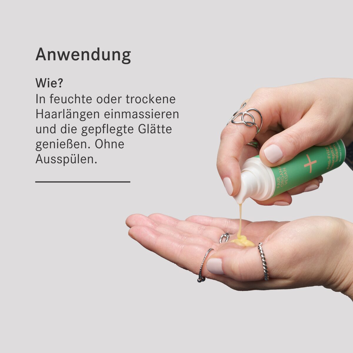 Anti-Frizz & Haarspitzenbalsam von i+m Naturkosmetik