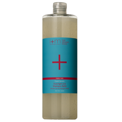 Freistil Shower Gel & Shampoo Refill 1l i+m NATURKOSMETIK BERLIN