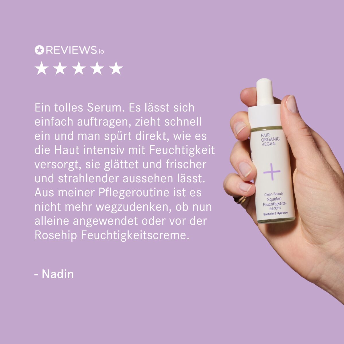 Squalan Feuchtigkeitsserum von i+m Naturkosmetik