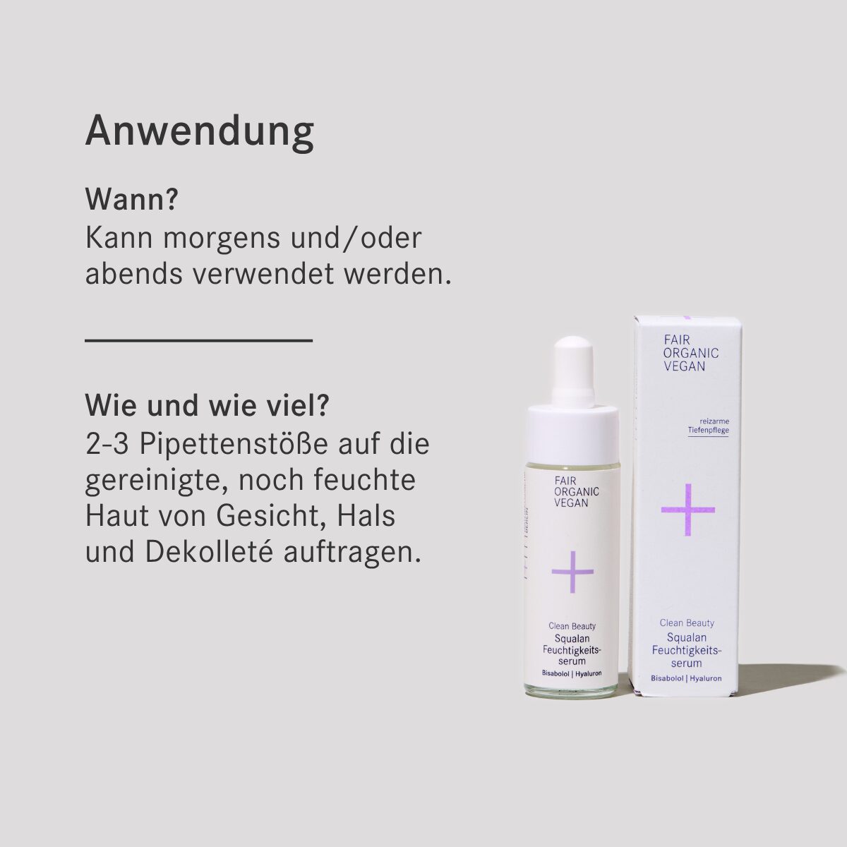 Squalan Feuchtigkeitsserum von i+m Naturkosmetik