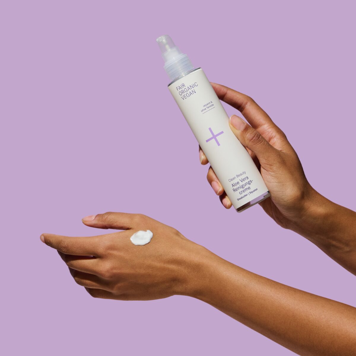 Clean Beauty Aloe Vera Reinigungscreme von i+m Naturkosmetik