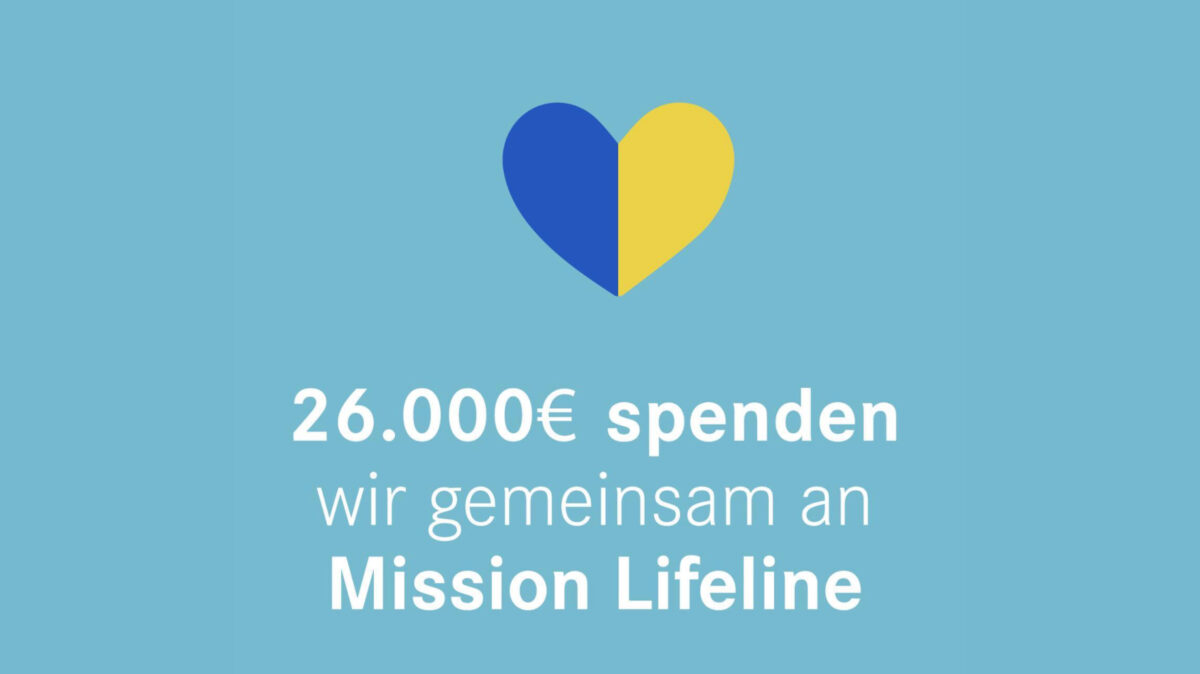 mission lifeline ukraine spendenkauf i+m NATURKOSMETIK BERLIN
