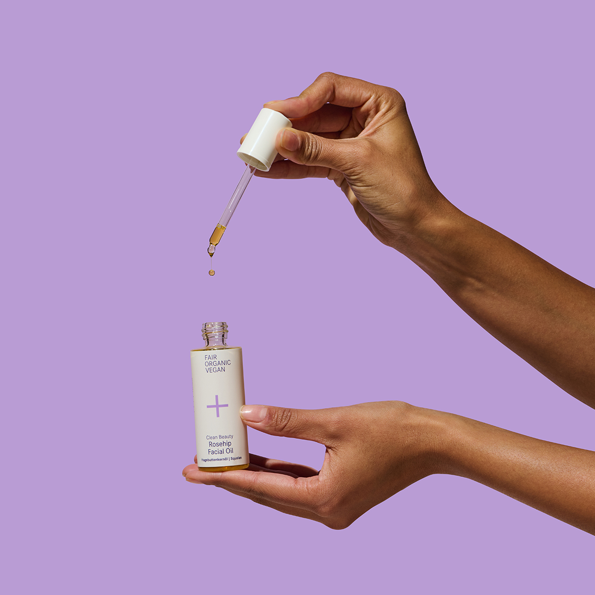 Clean Beauty Rosehip Gesichtsoel, i+m Naturkosmetik Berlin