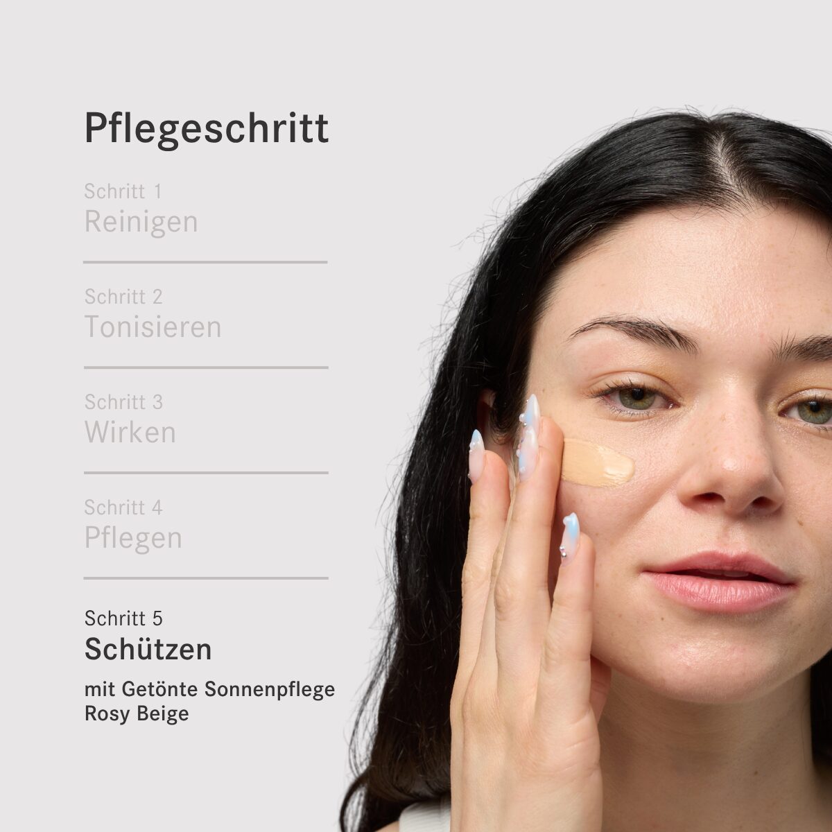 Getönte Sonnenpflege Rosy Beige von i+m Naturkosmetik