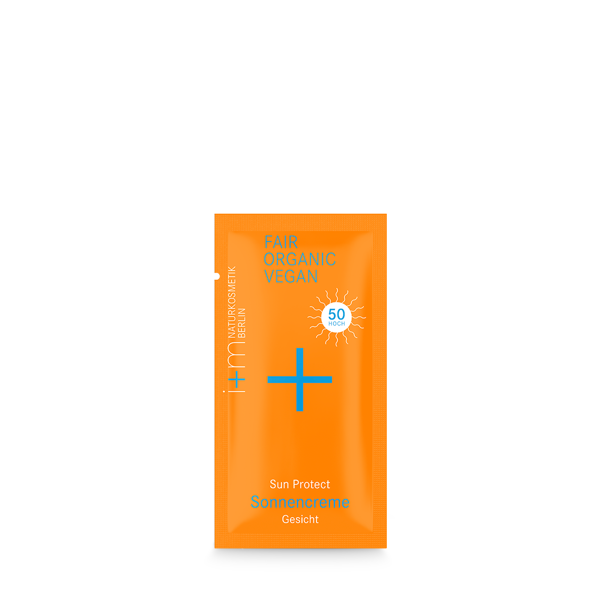 Sonnencreme 50 Sachet Probe i+m Naturkosmetik Berlin