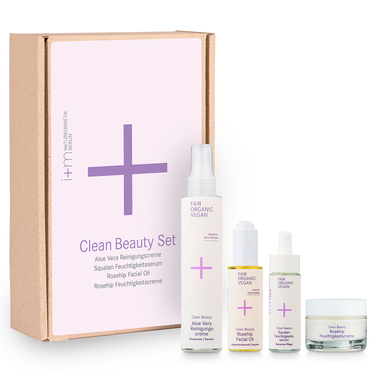 Clean Beauty Set von i+m Naturkosmetik Berlin