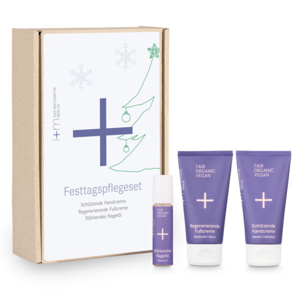 Festtagspflegeset von i+m Naturkosmetik Berlin