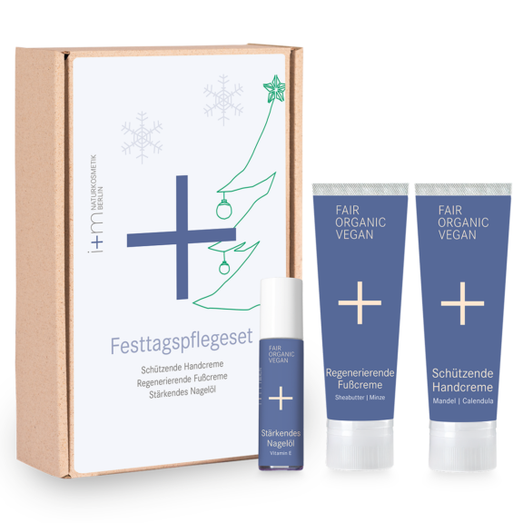 Festtagspflegeset von i+m Naturkosmetik Berlin