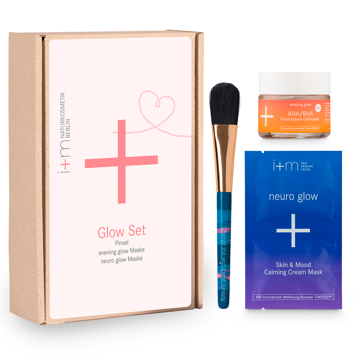 Glow Set von i+m Naturkosmetik Berlin
