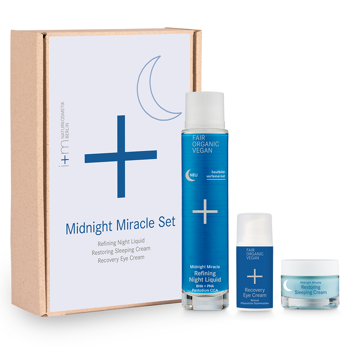 Midnight Miracle Set von i+m Naturkosmetik Berlin