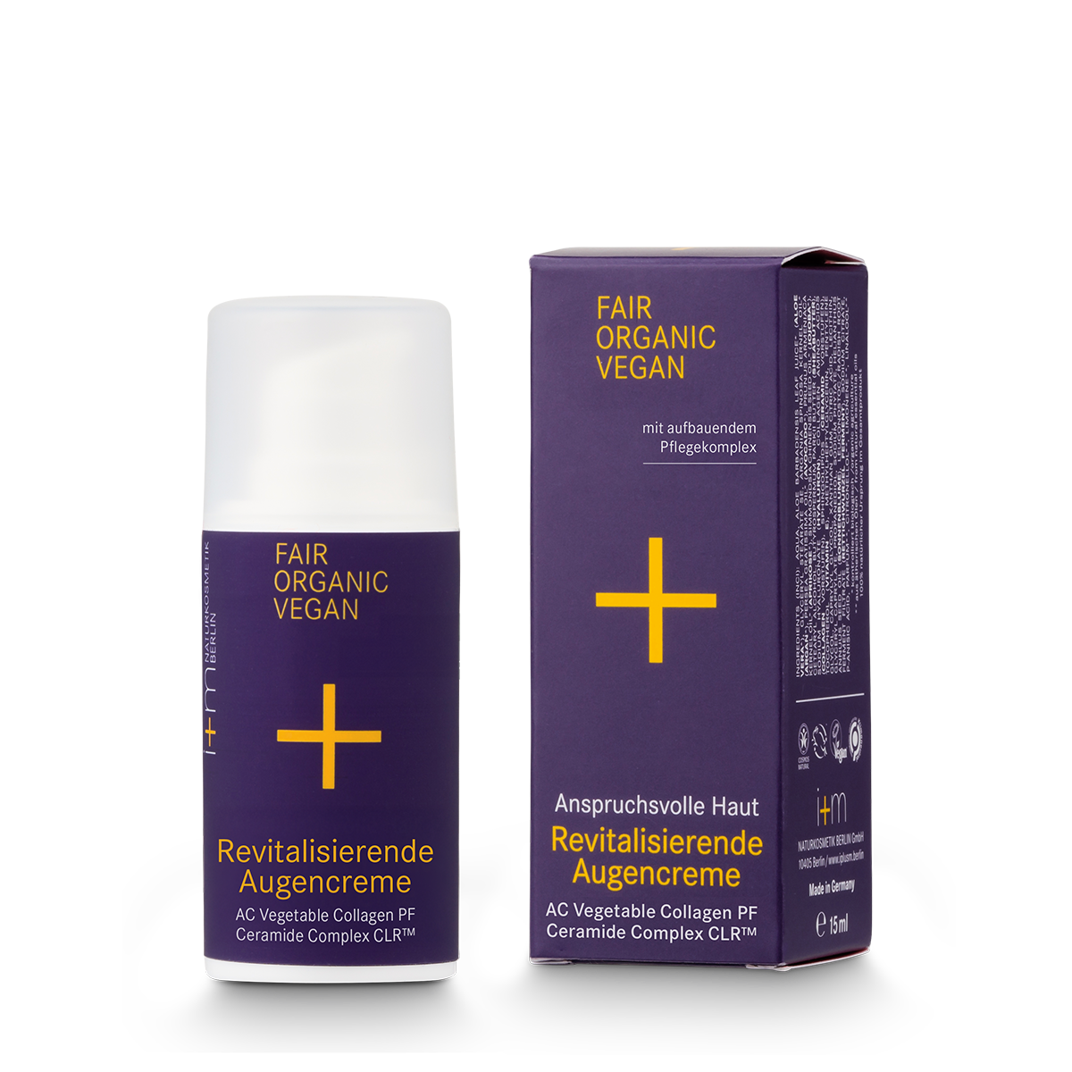 Anspruchsvolle Haut - Revitalisierende Augencreme von i+m Naturkosmetik Berlin