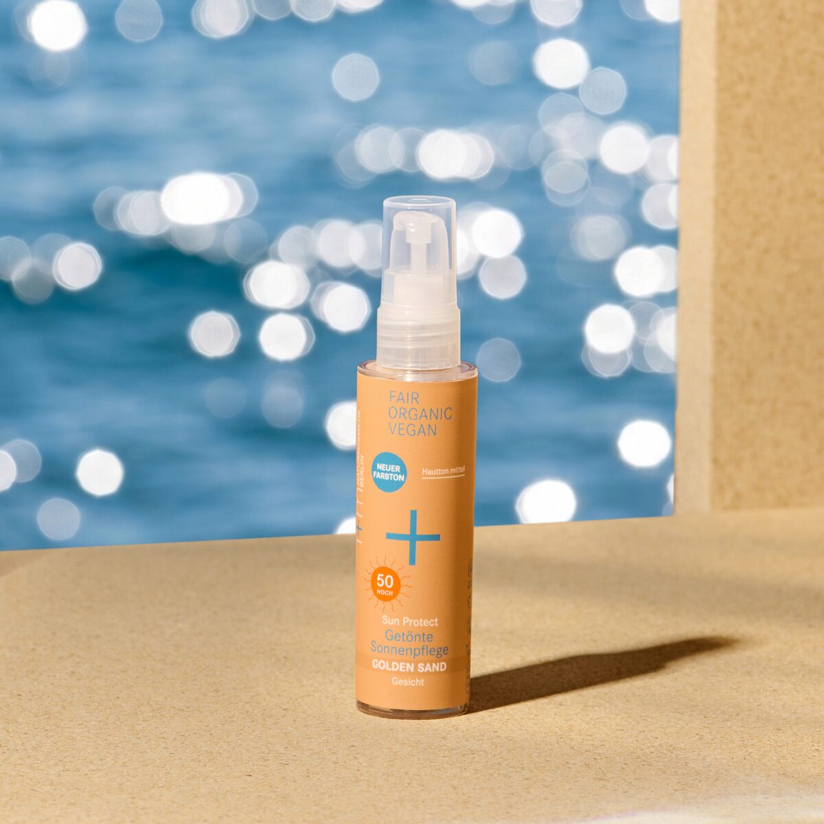 Getönte Sonnenpflege Golden Sun von i+m Naturkosmetik