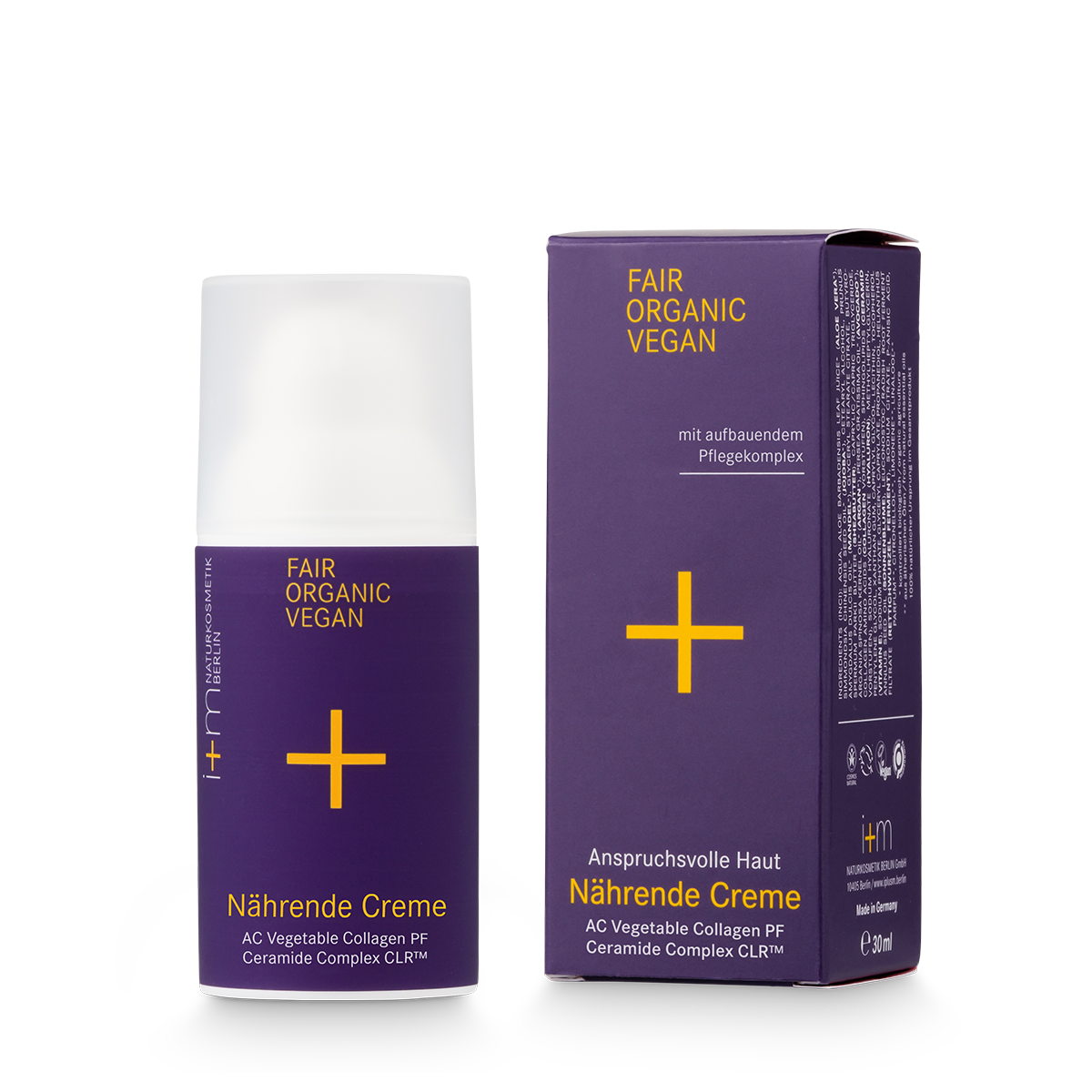 Anspruchsvoll Haut - Nährende Creme von i+m Naturkosmetik Berlin
