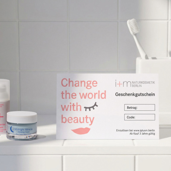Mood Geschenk Gutschein i+m Naturkosmetik Berlin