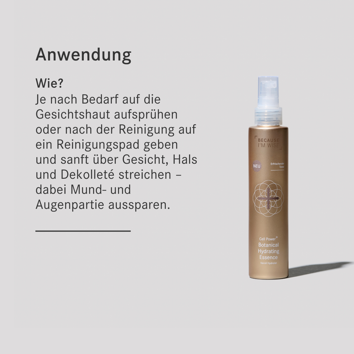 Botanical Hydrating Essence von i+m Naturkosmetik