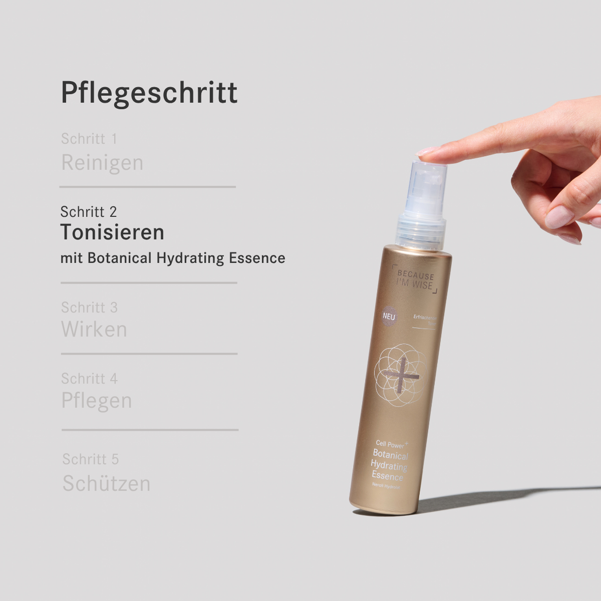 Botanical Hydrating Essence von i+m Naturkosmetik