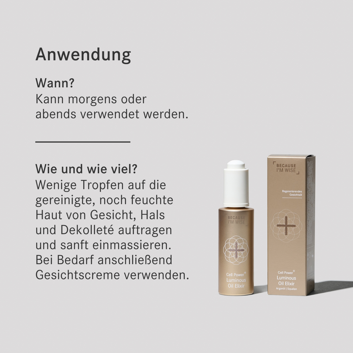 Luminous Oil Elixir von i+m Naturkosmetik